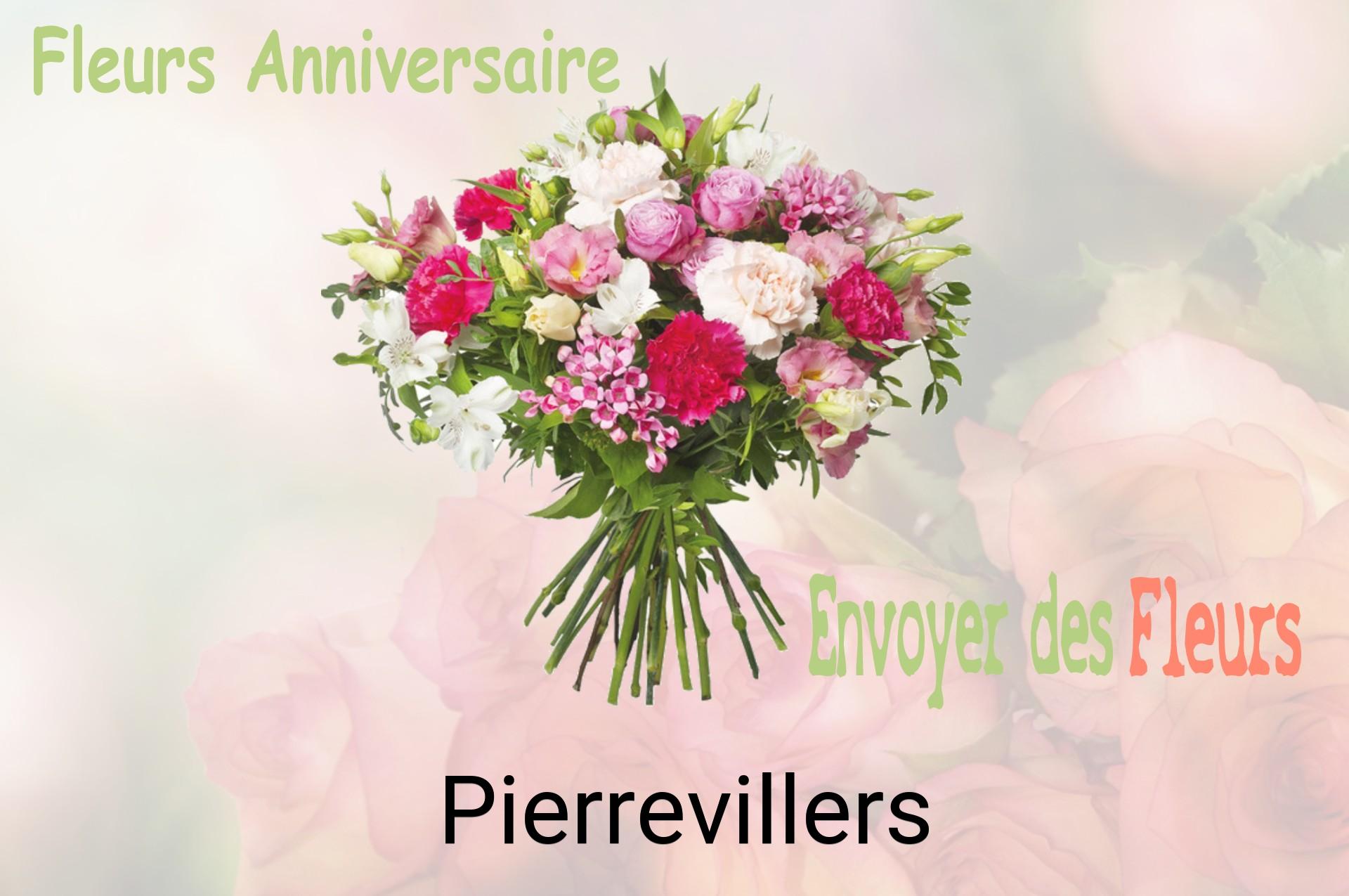 Bouquet de fleurs d’anniversaire livré à Pierrevillers